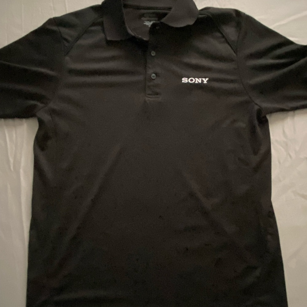 Sony Classic Black Polo Shirt for Men